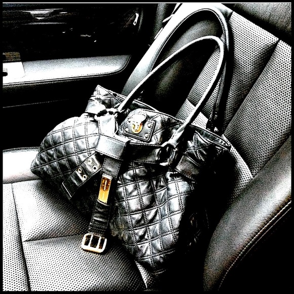 Marc Jacobs Handbags - Marc Jacobs Bruna Calfskin Leather Handbag